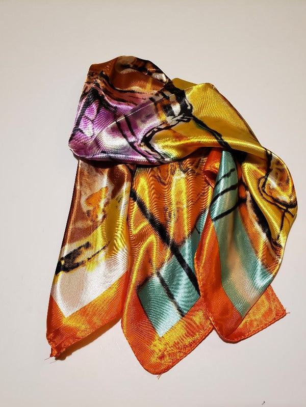 Foulard en satin de polyester SP-22