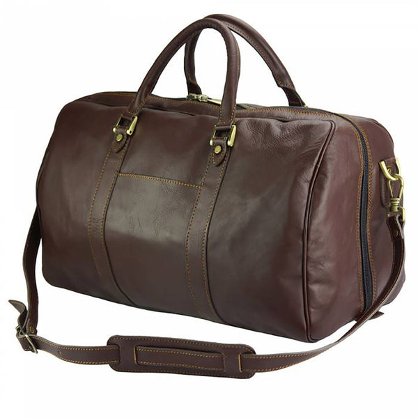 Mattéo, sac de voyage, grande capacité, modèle unisexe, fabriqué en Italie